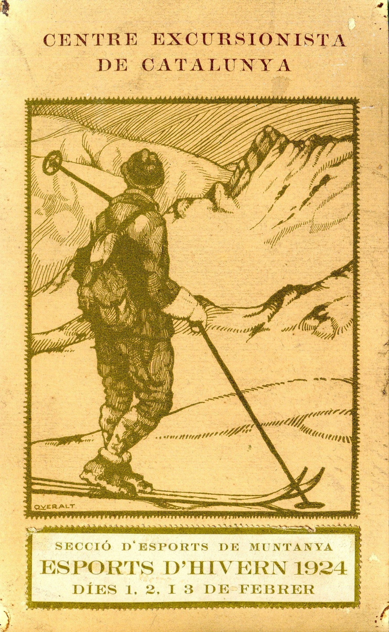 Concursos Internacionals d'Esports d'Hivern any XIII : Campionats de Catalunya de skis i luges : Pistes de La Molina (Cerdanya) - (1420 mts.) - Miniatura 2